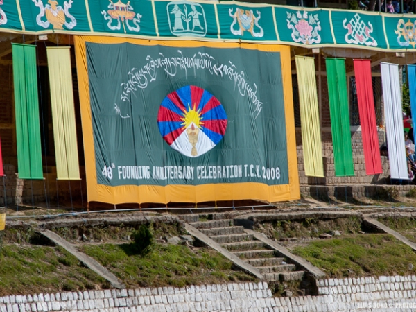 Festa per l’aniversari del Tibetan Children Village de Mcleod Ganj