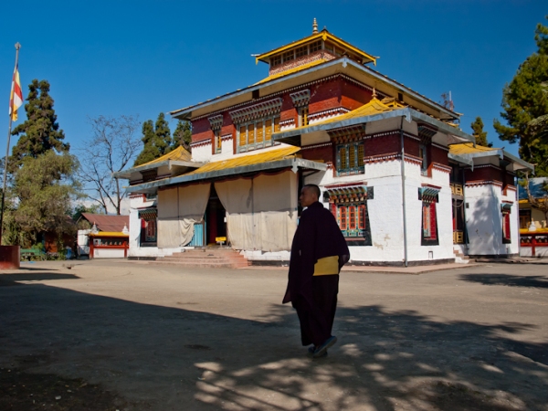 Ruta dels monestirs de Sikkim: Gangtok, Enchey Gompa.
