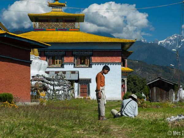 Per la Ruta dels Himàlaies: El gompa de Tashiding, Sikkim