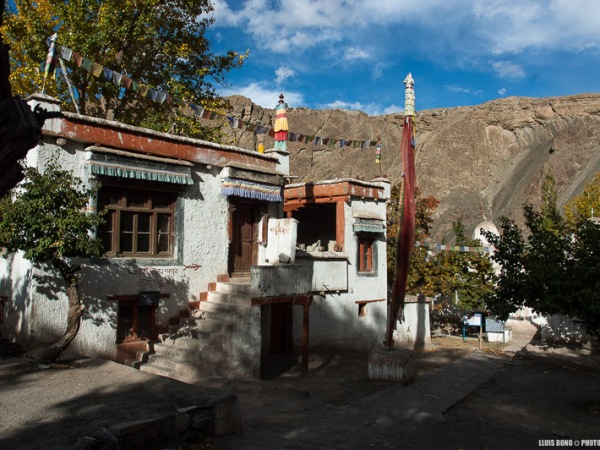 Alchi, el gompa Choskor. L’únic monestir de Ladakh edificat en pla