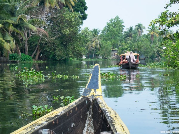 Allepey, descobrint els backwaters de Kerala en canoa