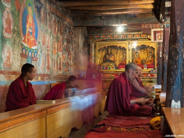 Per la Ruta dels Himalaies: Meditació al gompa de Thiksey