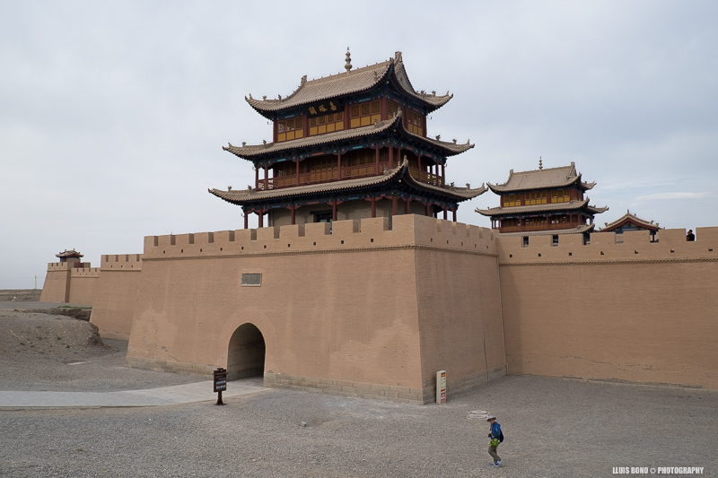 Porta d'accés a la fortalesa de Jiayuguan
