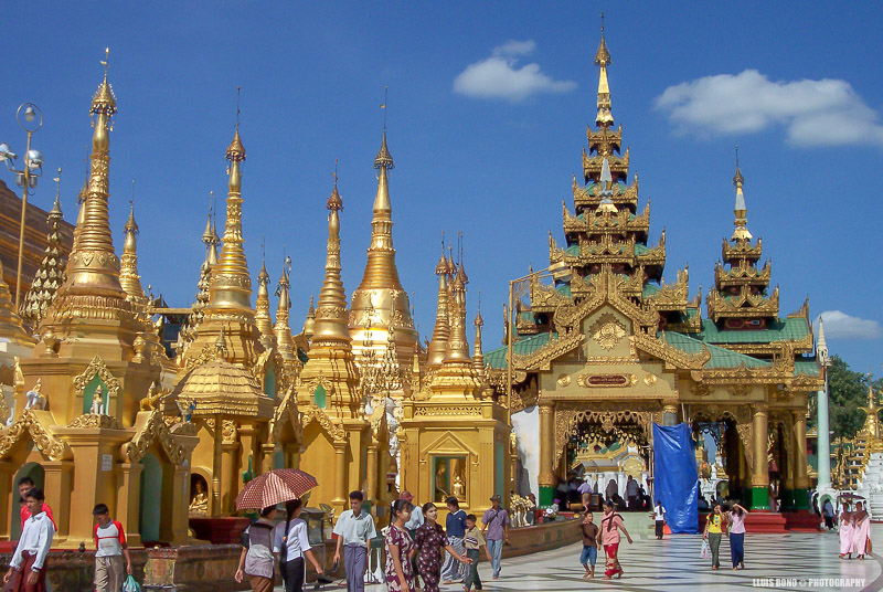 Estupa budista a Yangon